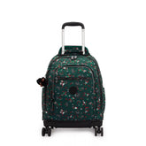 New Zea Printed 15" Laptop Rolling Backpack