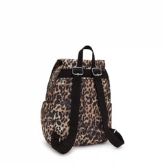 City Zip Small Printed Backpack