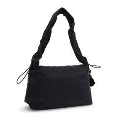 Eleni Medium Smooth Satin Shoulder Bag