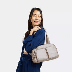 Cool Defea Metallic Shoulder Bag