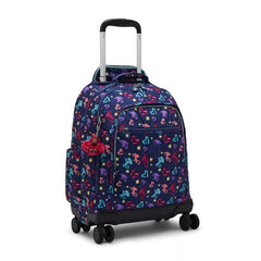 New Zea Printed 15" Laptop Rolling Backpack