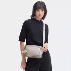 Abanu Medium Metallic Crossbody Bag