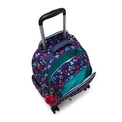 New Zea Printed 15" Laptop Rolling Backpack