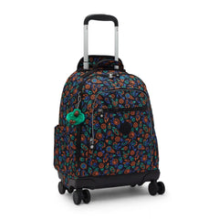 New Zea Printed 15" Laptop Rolling Backpack