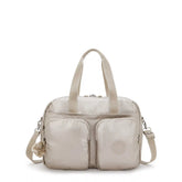 Defea Extra Large Metallic Weekender Duffle Bag