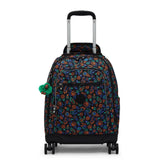 New Zea Printed 15" Laptop Rolling Backpack
