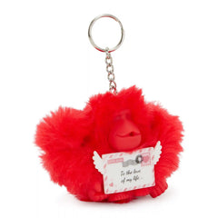 Valentine Letter Monkey Keychain