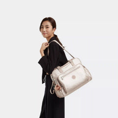 Alanna Metallic Diaper Bag