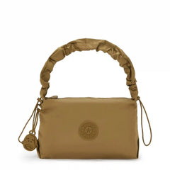 Eleni Smooth Satin Shoulder Bag
