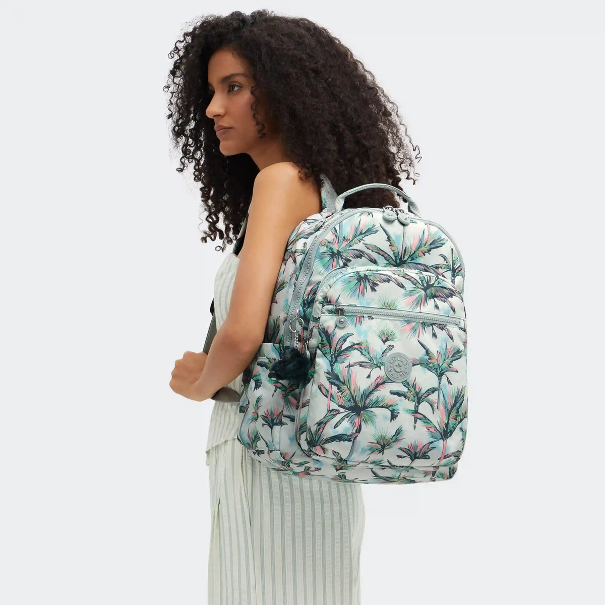 Seoul Large Printed 15" Laptop Backpack