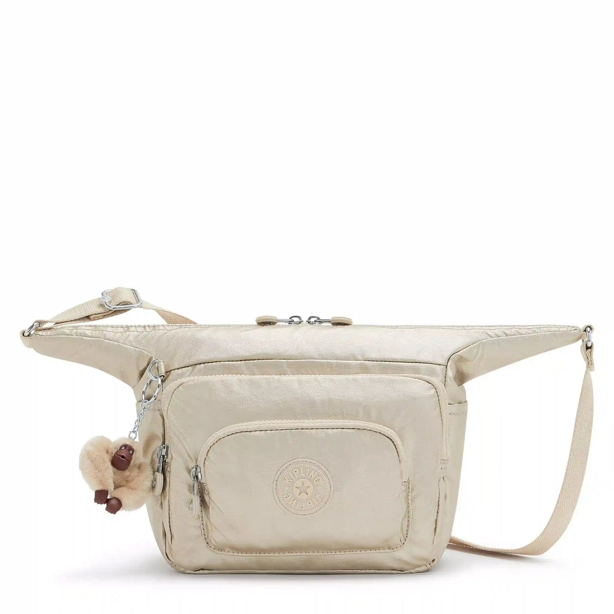 Erica Small Metallic Crossbody Bag