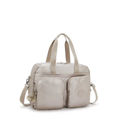 Defea Extra Large Metallic Weekender Duffle Bag